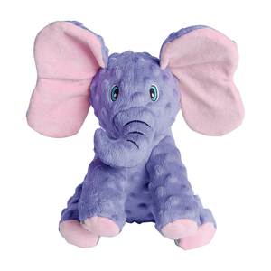 لعبة مضغ قطيفة متينة مع ورق كريب ، لعبة مضغ كلب فيل لطيف ، مناسبة للكلاب الصغيرة والمتوسطة الكبيرة - Product Image 2