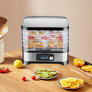 <span class=keywords><strong>SS</strong></span> Nắp Có Thể Điều Chỉnh Thời Gian 1-24 Giờ Kỹ Thuật Số LCD Màn Hình Hiển Thị <span class=keywords><strong>5</strong></span> Lớp Khay Thực Phẩm Chuyên Nghiệp Dehydrator Máy - Product Image 4