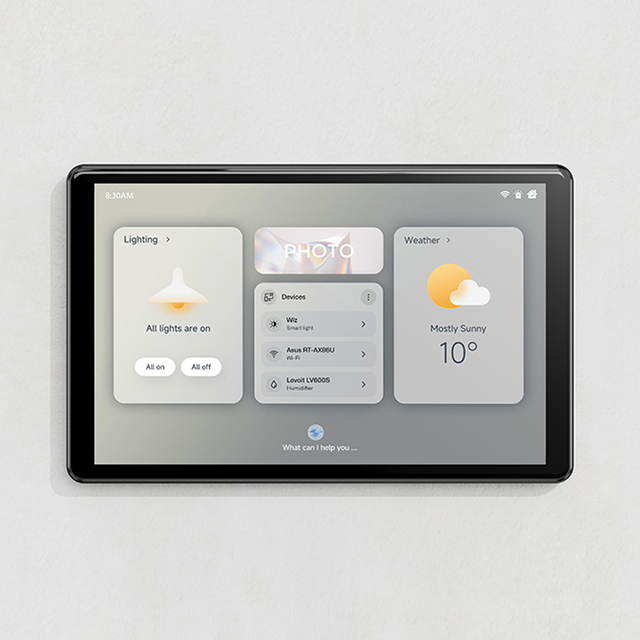 ODM Smart Home Zigbee Tablet 10" Poe Power Android Tablet with Front Nfc Reader RS485 RJ45 WiFi Wall Mounted Android Tablet Pc