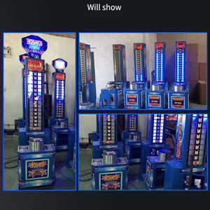 Juego de martillo alto Striker que funciona con monedas, prueba de fuerza y redención de boletos, máquina de Arcade, probador de lotería King Skill para niños - Product Image 5