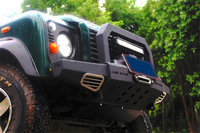 Kits de carrosserie automobile tout-terrain, accessoires, pare-chocs en acier pour Land Rover Defender 90 110, accessoires automobiles