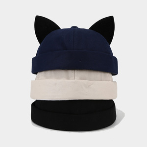 Nuevo Gorro de Punto con Orejas de Gato, Gorro Docker para Mujer, Primavera Verano - Product Image 2
