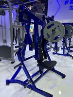 Banc de musculation isolaucal avec poignées horizontales Rosen, fabriqué par un professionnel, en acier galvanisé de 3 mm d'épaisseur, pour exercices de musculation pectorale