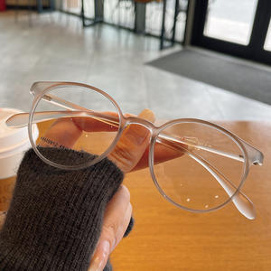 MM9912 Monturas de Gafas Ovaladas TR90 para Mujer, Lentes de Resina con Protección Anti Luz Azul, Montura Completa, Estilo Coreano a la Moda - Product Image 3