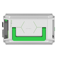 Camping en plein air Lithium 500Wh Générateur solaire portable 600W AC 15W Chargement sans fil Multiple AC USB DC Centrale solaire