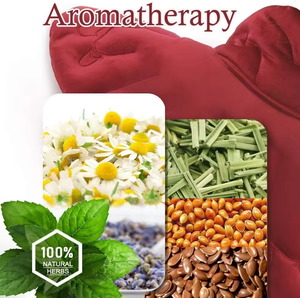 Almofada aquecedora para micro-ondas com peso aromaterapia saco de trigo aquecedor de ombro e pescoço para alívio da dor - Product Image 4