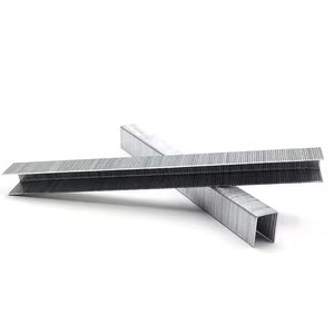 <span class=keywords><strong>Agrafes</strong></span> fines galvanisées de calibre 21, type U, 8016, pour pistolet pneumatique, meubles, cuir, tapisserie - Product Image 3