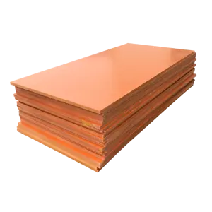 1000*2000mm Insulation Bakelite Sheet 0.5-100mm Thickness Orange Phenolic Resin Bakelite Plate