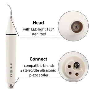 Pieza de mano ultrasónica piezoeléctrica para scaler dental con luz LED universal HW-5L CE, compatible con WOODPECKER <span class=keywords><strong>EMS</strong></span> DTE <span class=keywords><strong>SATELEC</strong></span> - Product Image 5