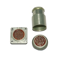 Conector de alimentación circular ruso RS/PC Series de 4/7/10/19/32/50 pines PC32TB de 32 pines, hembra y macho, con carcasa para mantenimiento automotriz