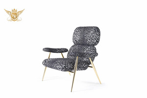 <span class=keywords><strong>Fauteuil</strong></span> de luxe sur mesure <span class=keywords><strong>sans</strong></span> pieds, en tissu, de forme ronde, rembourré, pour salon - Product Image 5