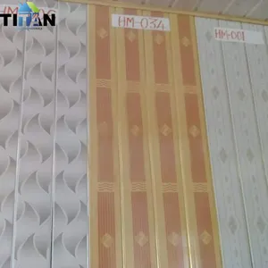 Hitze beständige wasserdichte falsche Büro-PVC-Deckenplatten Design Niedriger Preis Kenia PVC-Deckenplatte