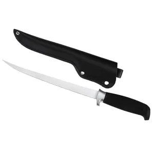 आउटडोर स्टेनलेस स्टील पेशेवर स्तर के चाकू फ़िल्टर और बोरिंग फिशिंग चाकू के लिए