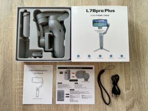 Factory Price L7Bpro Plus 3 Axis Handheld Foldable Gimbal Stabilizers <b>for</b> Mobile <b>Phone</b> with AI Face Tracking - Product Image 6
