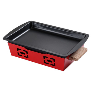 Stainless Steel Grill Pan Rectangular Non Stick Durable For Fish Seafood Bullfrog Crayfish Grilling - Product Image 4
