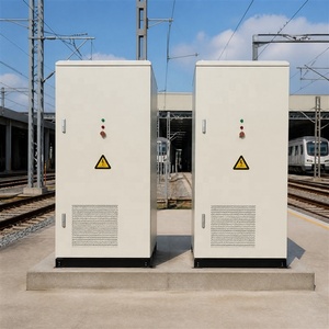 ระบบกักเก็บพลังงานแบบเหลวสำหรับสถานีรถไฟและรถไฟใต้ดิน ขนาด 125 กิโลวัตต์ 261 กิโลวัตต์ชั่วโมง ใช้แบตเตอรี่ลิเธียมไอรอนฟอสเฟต 832 โวลต์ 200 แอมป์  แบบตู้ภายนอกอาคาร สำหรับการรองรับโหลดสูงสุด - Product Image 1