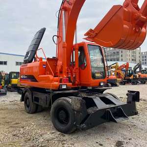 รถขุดล้อยาง Doosan DH210W-7 มือสอง ของแท้จากเกาหลี น้ำหนัก 21 ตัน เครื่องจักรก่อสร้างสำหรับงานเทศบาล ขาย - Product Image 1