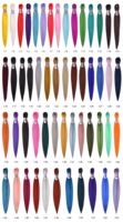Cheveux à tresser pré-étirés et en vrac à ondulations profondes pour tresses bohèmes, extensions de tresses bohèmes DIY pour différents styles