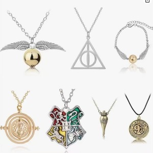 เครื่องประดับห่วงโซ่ไขว้โลหะผสมที่สร้างสรรค์ขายดีสร้อยคอนาฬิกาทรายตัวแปลงเวลา - Product Image 3