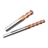 NAIPU Fraise plate en carbure de tungstène Fraise CNC Machines-outils HRC55 Fraises