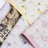 Emballage en papier de soie épais avec logo personnalisé pour l'emballage de bouquet et l'emballage de chaussettes Utilisation industrielle durable de fleurs et de fleurs
