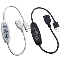 Interrupteurs à variation d'intensité manuels 3KEY USB 5V 2A pour éclairages LED