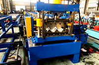 Máquina perfiladora de barreras de seguridad rodantes tipo W/triple viga, controlada por PLC, automática, de alta precisión, con motor y rodamientos