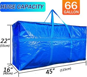 Free sample Easy Carrying Breathable Durability 1200 D Nylon Fabric <b>Extra</b> <b>Large</b> Heavy-Duty Save Hay Bale <b>Storage</b> <b>Bag</b> - Product Image 2