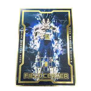 Cartes TCG en métal personnalisées bon marché, or noir, édition limitée 1/100 à 100/100, cartes de centre de terrain en métal, cartes de jeu de cartes à collectionner en métal <span class=keywords><strong>Yugioh</strong></span> - Product Image 1