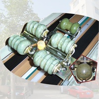 Table de massage chauffante électrique de luxe 3D Master V3 avec rouleaux de jade pour le corps