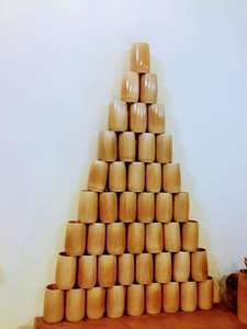 Tasse à café en fibre de bambou écologique de haute qualité au Vietnam/hauteur 12cm et 8cm ou hauteur personnalisée - Product Image 3