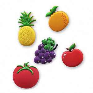 Autocollants magnétiques décoratifs personnalisés, aimants amusants pour réfrigérateur, aimants photo de fruits pour réfrigérateur - Product Image 3