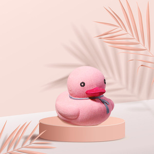 Venta caliente lindo pato en forma de bola de sal de baño de dibujos animados Bola de baño al por mayor - Product Image 3