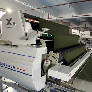 Machine de <span class=keywords><strong>d</strong></span>écoupe et <span class=keywords><strong>d</strong></span>'étalement de tissu CNC en acier XIAOMAI 2025 pour usage domestique, <span class=keywords><strong>table</strong></span> de laminage, étaleur automatique 1,55 kW - Product Image 1