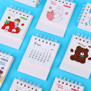Bán Buôn Tùy Chỉnh Lịch Ins Phim Hoạt Hình Dễ Thương Nhỏ Nhỏ Cuộn Dây Bìa Cứng Lịch Văn Phòng Nhà Lịch - Product Image 3