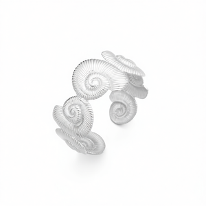 Amy Amy Fashion <b>Cuff</b> <b>Bracelet</b> B1006 <b>Silver</b> Plated Alloy Vintage Women's Jewelry Gift - Product Image 4