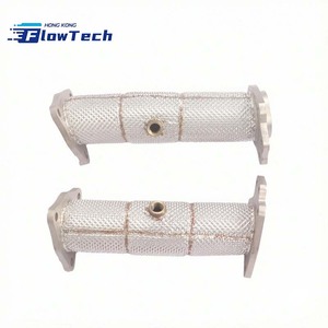 Tuyau d'échappement en acier inoxydable T304 avec bouclier thermique pour Chevrolet Corvette C8 6.2L LT2 - Product Image 5
