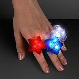 <span class=keywords><strong>Accessori</strong></span> e Decorazioni Patriottiche <span class=keywords><strong>per</strong></span> il Memorial Day, Giocattoli <span class=keywords><strong>per</strong></span> Bambini, Articoli <span class=keywords><strong>per</strong></span> <span class=keywords><strong>Feste</strong></span> del 4 Luglio, Anello Luminoso a LED - Product Image 1