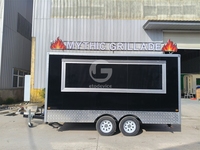 Remorque de cuisine mobile entièrement équipée Etodevice de 13,1 pieds, homologuée aux États-Unis, pour la vente de nourriture de rue, prix d'usine