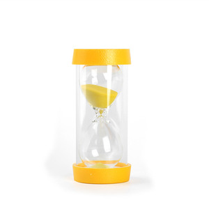 <span class=keywords><strong>Sablier</strong></span> miniature transparent de 2 minutes en gros pour fabricants, avec <span class=keywords><strong>sable</strong></span> <span class=keywords><strong>rouge</strong></span>, couleur personnalisée - Product Image 4
