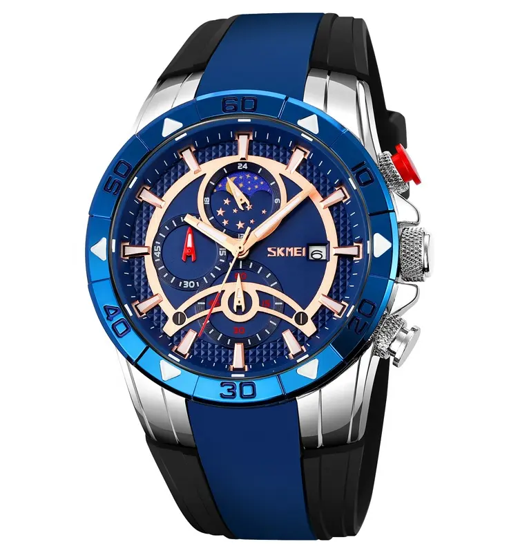 OEM Relogio Quartz Watches Men Wrist Silicone Skmei 9270 Relojes Original Reloj Deportivo Men Watches