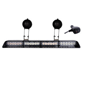 Feux stroboscopiques d'urgence pour camions et véhicules Barre lumineuse de pare-brise avec avertissement clignotant Éclairage extérieur automatique <span class=keywords><strong>Conseiller</strong></span> en trafic - Product Image 1