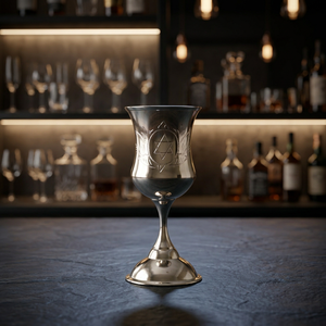 Silver Plated Brass <b>Goblet</b> - Product Image 3