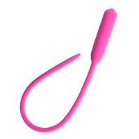 Vibrateur urétral en silicone à vitesse unique, dilatateur de pénis, cathéter, masseur de prostate masculin