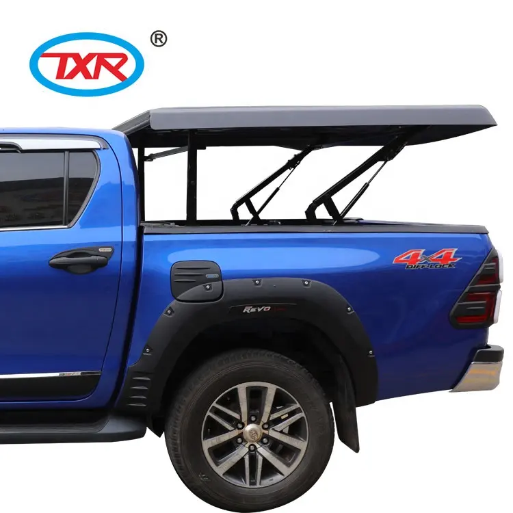 Pickup ABS Tonneau Cover Bed Cover with Roll Bar For Hilux Vigo Revo D-max Navara Amarok Ranger F150 Tacoma Tundra