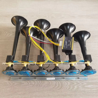 Bocina Musical Inteligente para Auto de 24V 12V con Diseño Cyberpunk, Compatible con Altavoz, Amplificador para Smartphone, 6 Meses de Garantía