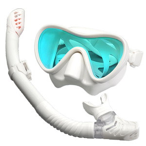 Nuovo Design ad alta definizione professionale attrezzatura subacquea Silicone Snorkel maschera Set nuoto immersioni abbigliamento per adulti - Product Image 4