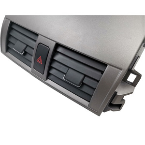 Air Vent Panel Assembly With Emergency Switch For Corolla 2007-2013 Matte Finish <b>Plastic</b> Dash <b>Frame</b> - Product Image 4