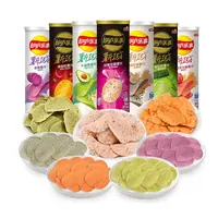 Toptan egzotik aperatifler patates cipsi yeni başlatılan patates cipsi 104g çeşitli renkler
