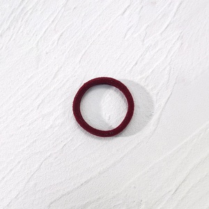 Cravatte per capelli da donna in Nylon nero senza cuciture con elastico per capelli da donna - Product Image 4